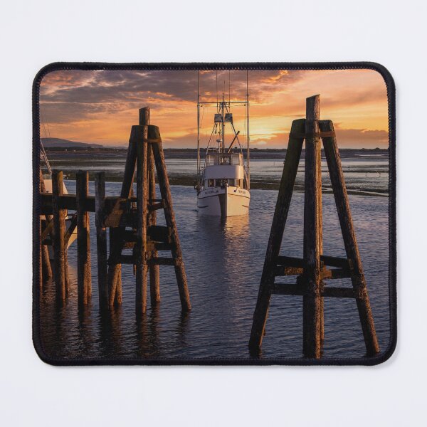 Item preview, Twilight Fishing Boat Bodega Bay designed and sold by Garry Gay.