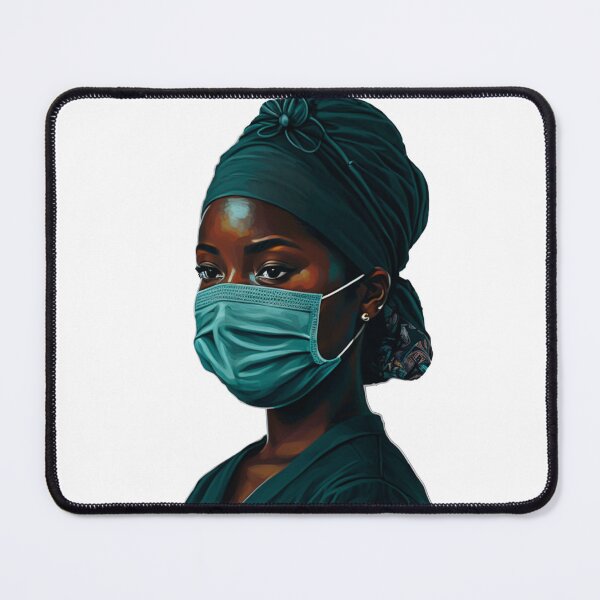 Item preview, Black nurse designed and sold by MichellesMedArt.