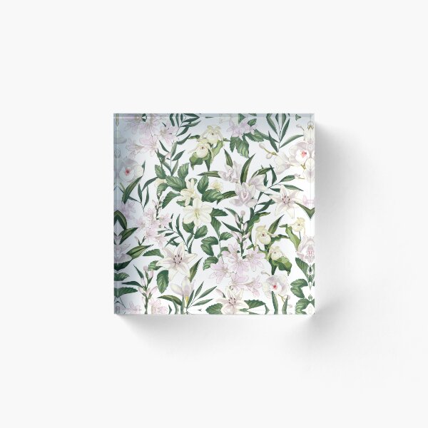 Aperçu de l'œuvre Orchidées Blanches - Blanc créée et vendue par Jami Watkins.