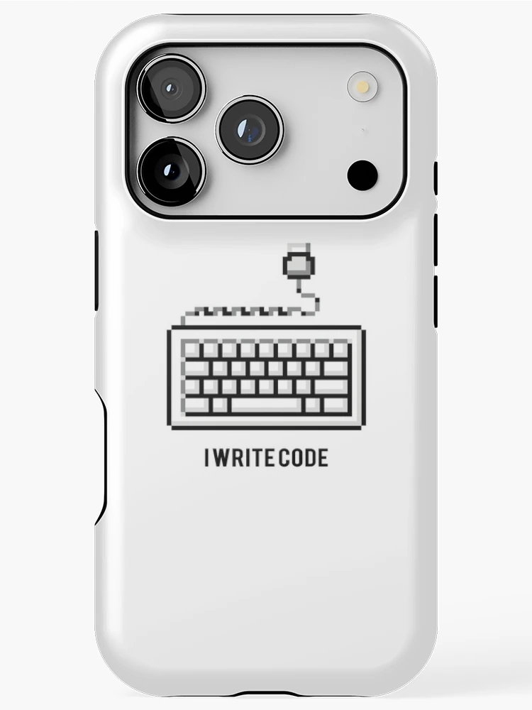 Thumbnail 1 of 4, iPhone Case, I write code designed and sold by KeepOnCoding.