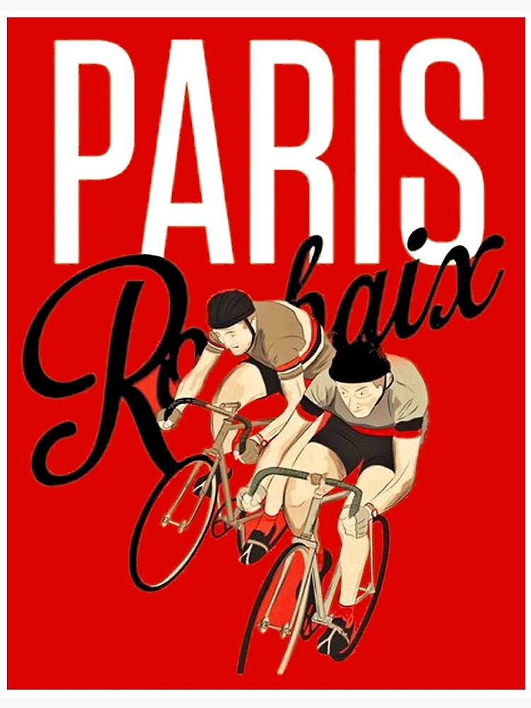 PARIS ROUBAIX : Vintage Bicycle Racing Print Poster for Sale by
