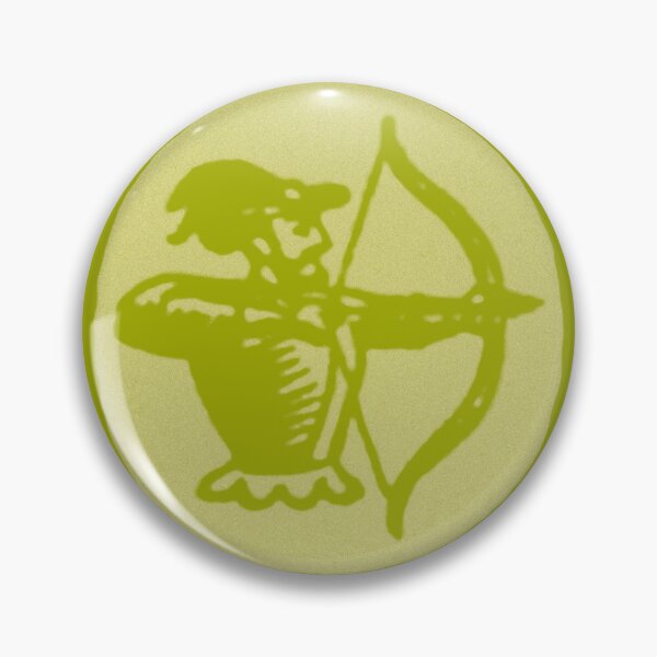 Item preview, Archer (chartreuse) designed and sold by BrownWoodRobot.