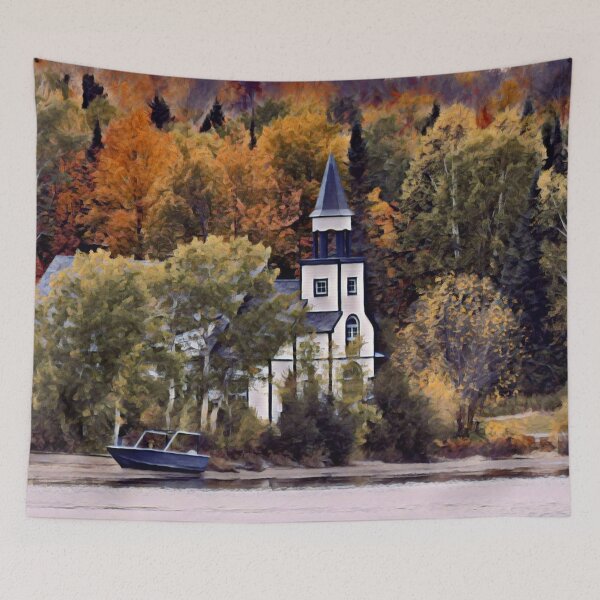 Item preview, Church on the Beach No.5 designed and sold by MaryLinH.