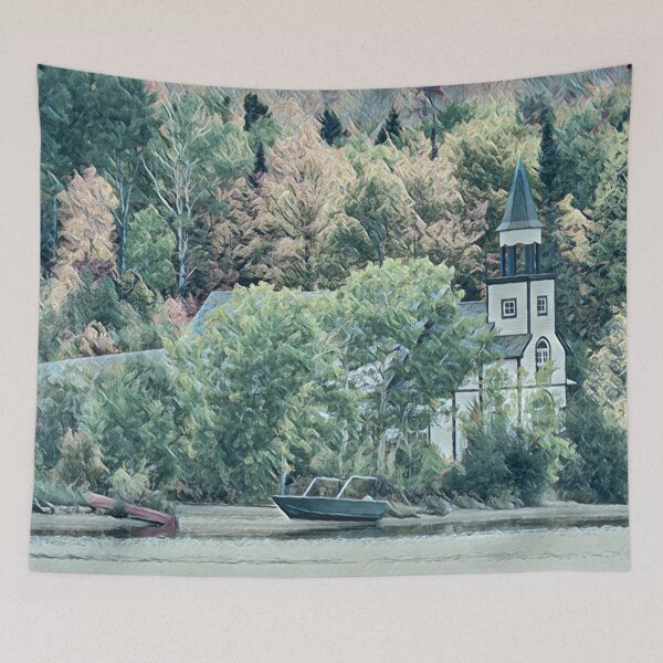 Item preview, Church on the Beach No.6 designed and sold by MaryLinH.