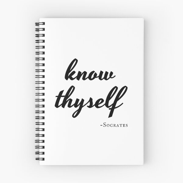 Item preview, Know Thyself designed and sold by SqueakitySqueak.