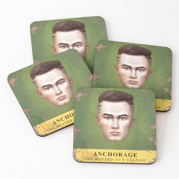 Item preview, La Coiffe Issue 2 'Anchorage: The Buzzed Cut Classic' designed and sold by Vault 67 Depot.