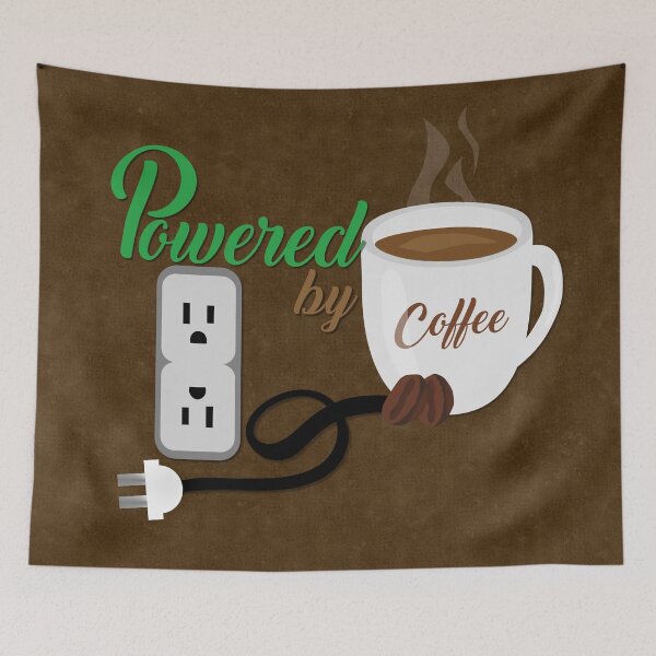 Item preview, Powered by Coffee designed and sold by umeimages.