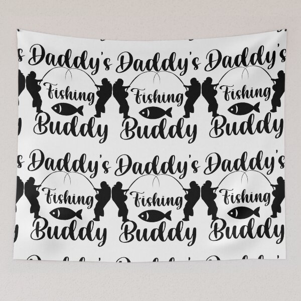 Item preview, FISHING | DADDYS FISHING BUDDY | FISHING LOVER designed and sold by YourMinimalist-.