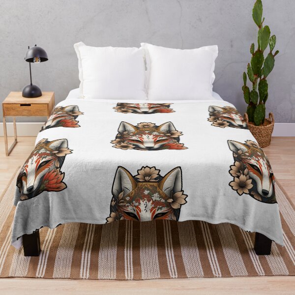 Item preview, "Mystical Beauty of the Brown Fox Mask" designed and sold by mai-gallery.