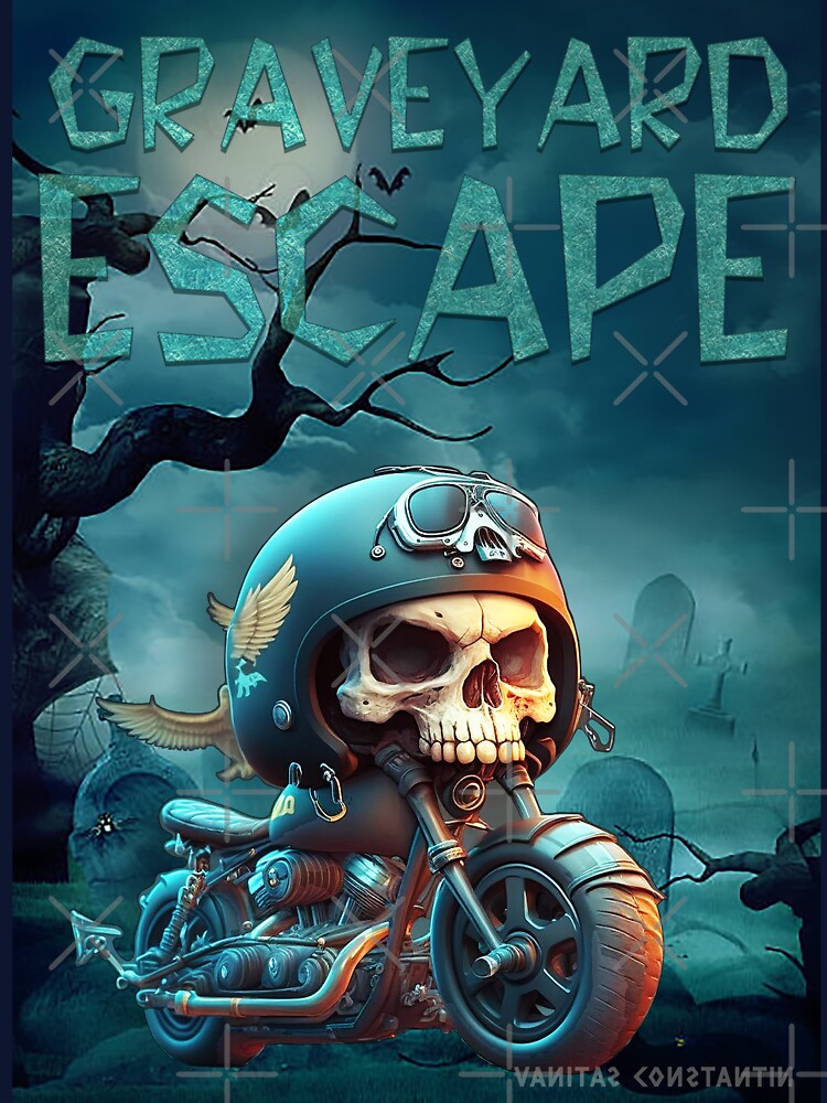 Thumbnail 7 of 7, Classic T-Shirt, Graveyard Escape designed and sold by POST-VANITAS.