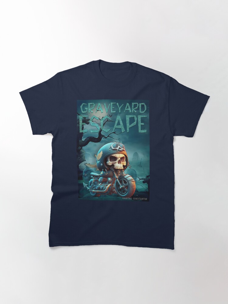 Thumbnail 3 of 7, Classic T-Shirt, Graveyard Escape designed and sold by POST-VANITAS.