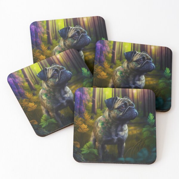 Item preview, Through Wandering Eyez- Golden Series- Pug 1 designed and sold by 4-Tha-Wandererz.