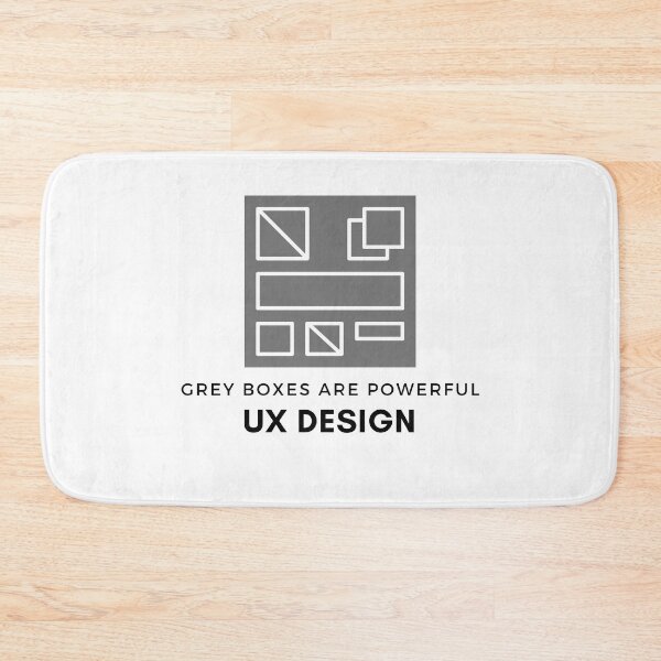 Item preview, UX Designer Grey Boxes | UX Designer, User Experience, User Interface Profession designed and sold by GoseStudio.
