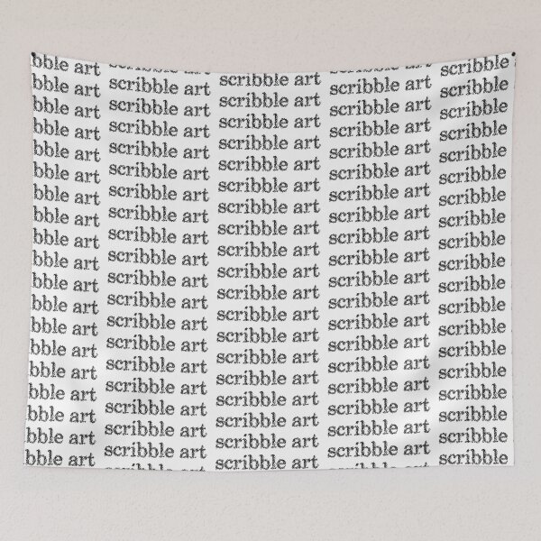 Artikelvorschau, scribble art typography entworfen und verkauft von KondeHipe.
