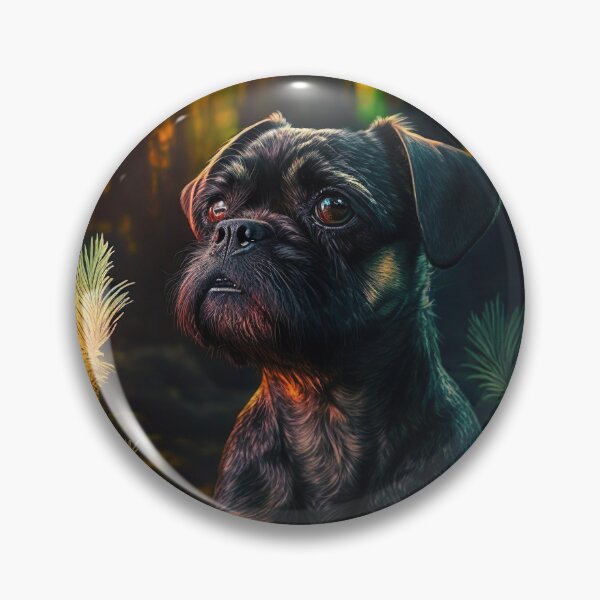 Item preview, Through Wandering Eyez- Golden Series- Pug 2 designed and sold by 4-Tha-Wandererz.