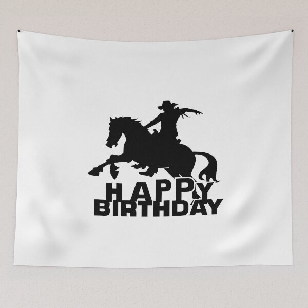 Item preview, Birthday T-Shirt, Happy Birthday T-shirt, Western Cowboy theme, Birthday Gift, Design for Man and Ladies ,Boy and Girl ,Classic T-Shirt Gift designed and sold by sixday 7day.