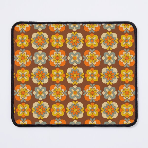 Item preview, Retro Groovy 70s Pattern Floral designed and sold by trajeado14.