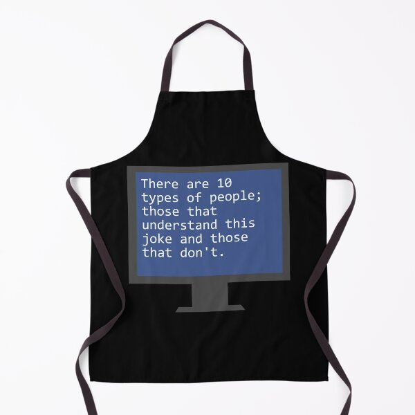 Item preview, Binary code joke, programmer joke designed and sold by Midnight-Hour.