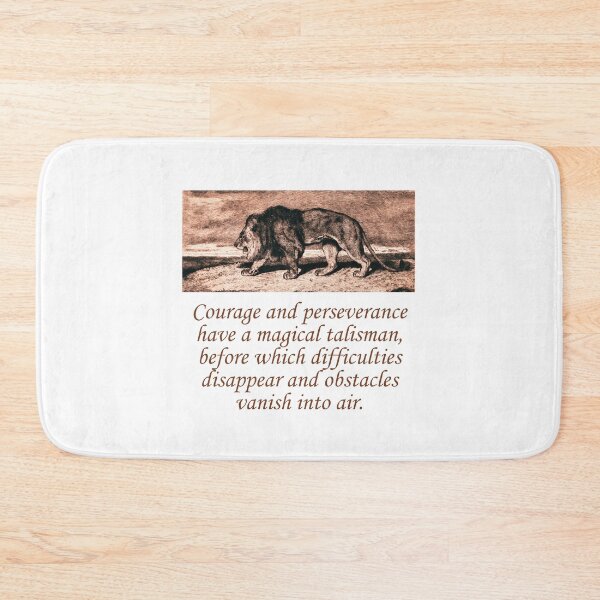 Item preview, Courage And Perseverance designed and sold by CrankyOldDude.