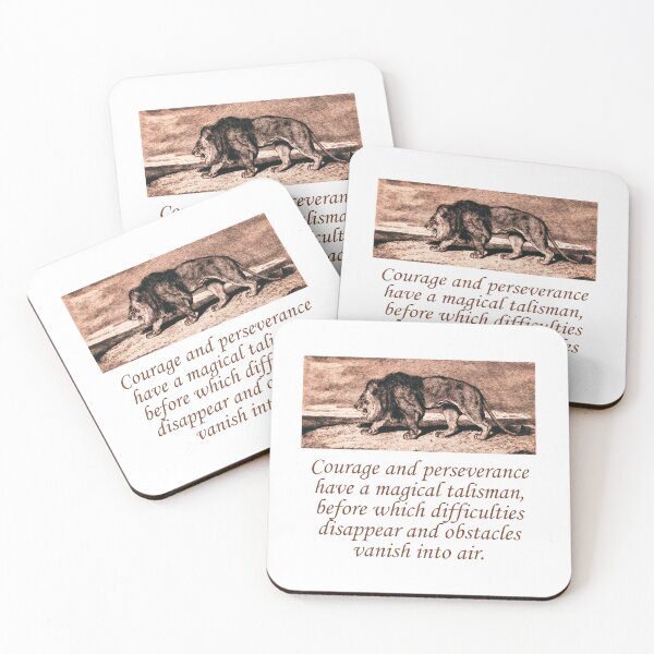 Item preview, Courage And Perseverance designed and sold by CrankyOldDude.