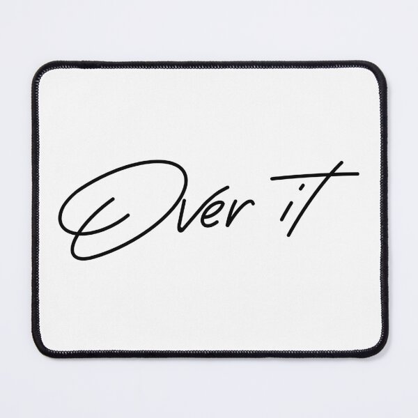 Item preview, Over It Album Cover Black Text  designed and sold by Darkhours.