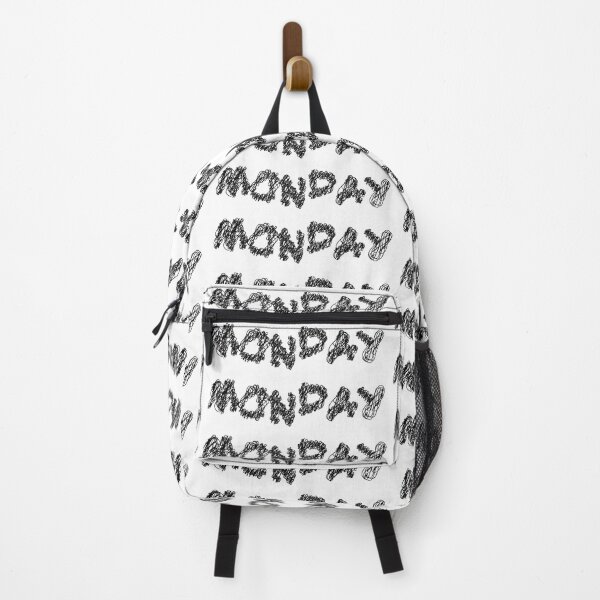 Artikelvorschau, Monday scribble art typography entworfen und verkauft von KondeHipe.