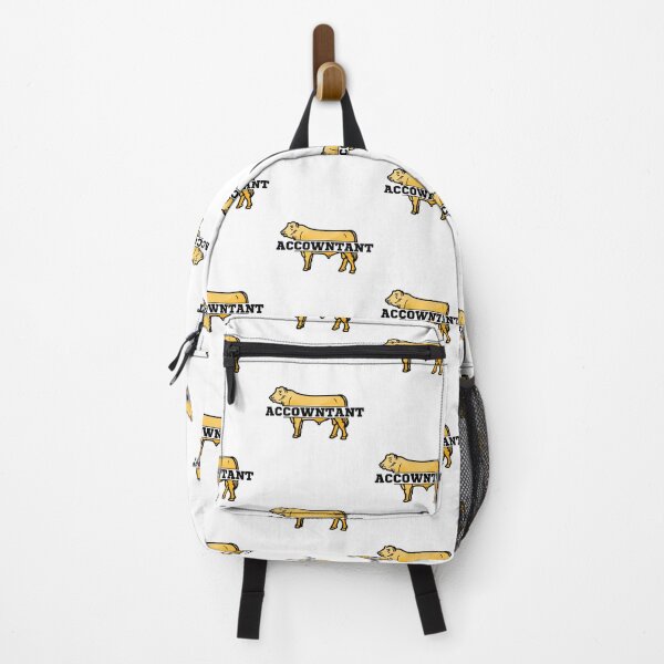Item preview, Yellow "Accouwntant" Cow lover designed and sold by FarmsteadAcers.