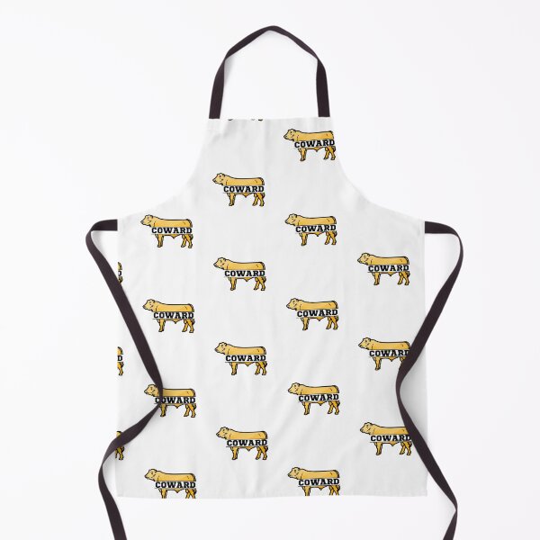 Item preview, Yellow "Coward" Cow lover designed and sold by FarmsteadAcers.