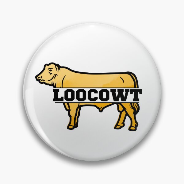 Item preview, Yellow "Loocowt" Cow lover designed and sold by FarmsteadAcers.