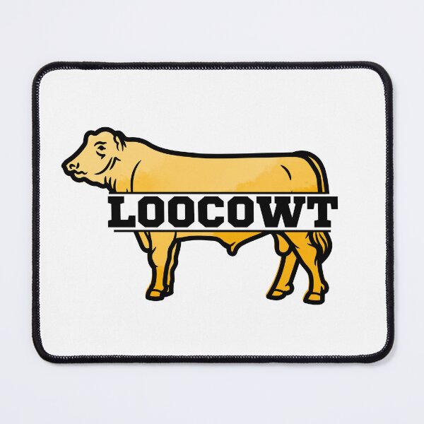 Item preview, Yellow "Loocowt" Cow lover designed and sold by FarmsteadAcers.