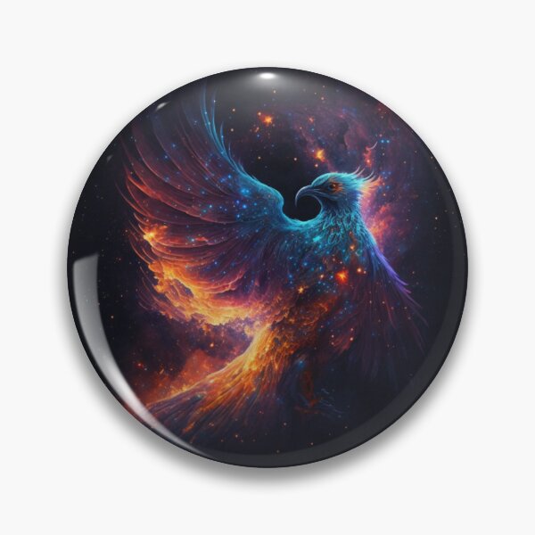 Item preview, Fiery Phoenix in Space designed and sold by Healio2.