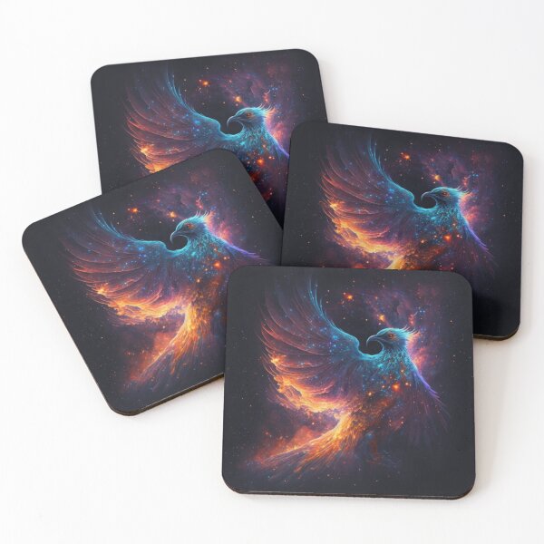 Item preview, Fiery Phoenix in Space designed and sold by Healio2.