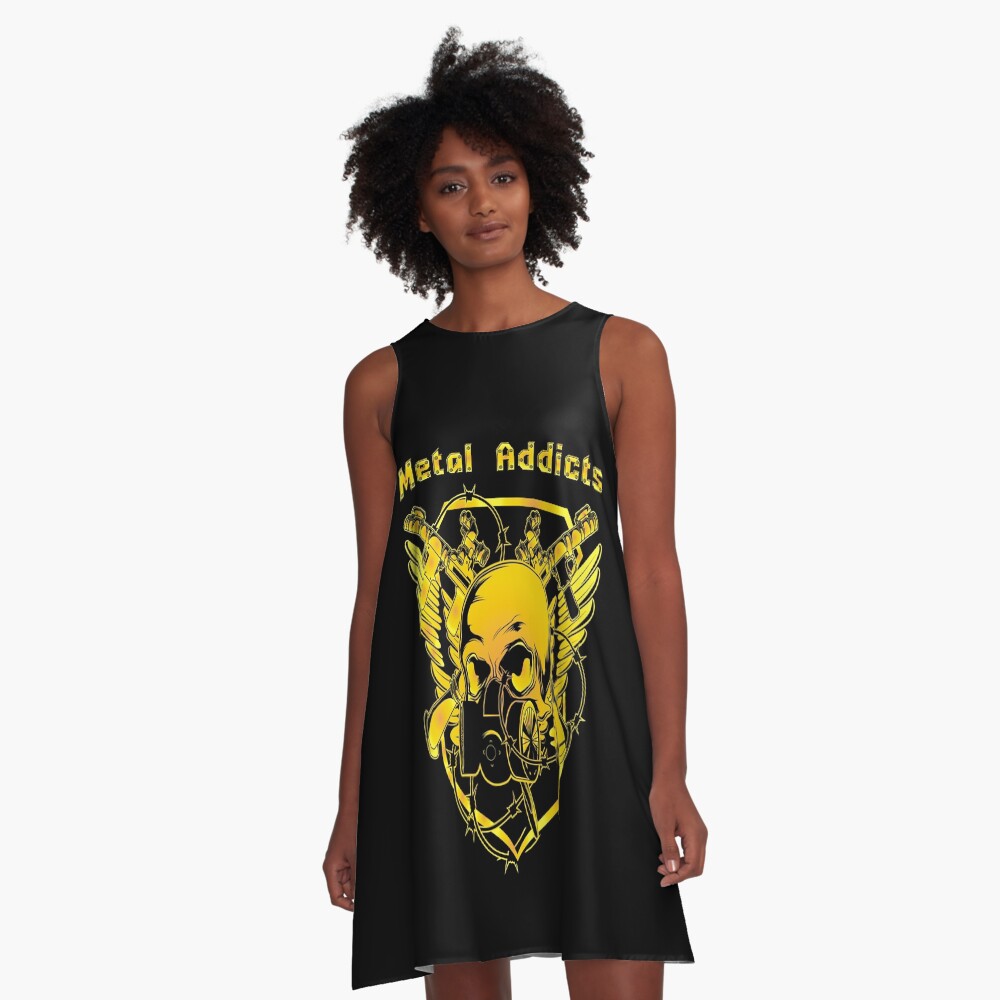 Item preview, A-Line Dress designed and sold by metaladdicts.