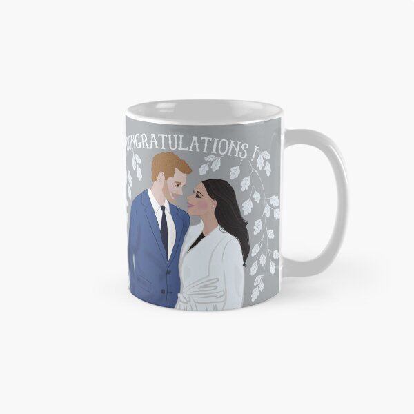 Item preview, HARRY AND MEGHAN ENGAGEMENT MUG designed and sold by audrinka.
