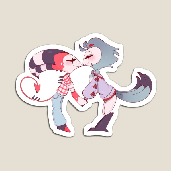 Item preview, Stolitz Chibi Kiss Sticker designed and sold by MelleMoon.