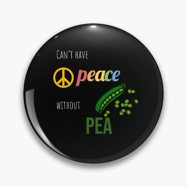 Item preview, Can't Have Peace Without Pea (White) designed and sold by isabelle-1234.