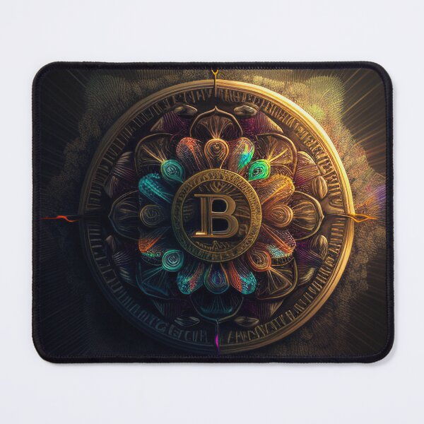 Item preview, Bitcoin - Abstract - Neon - Digital Art Design designed and sold by TheHappyK.