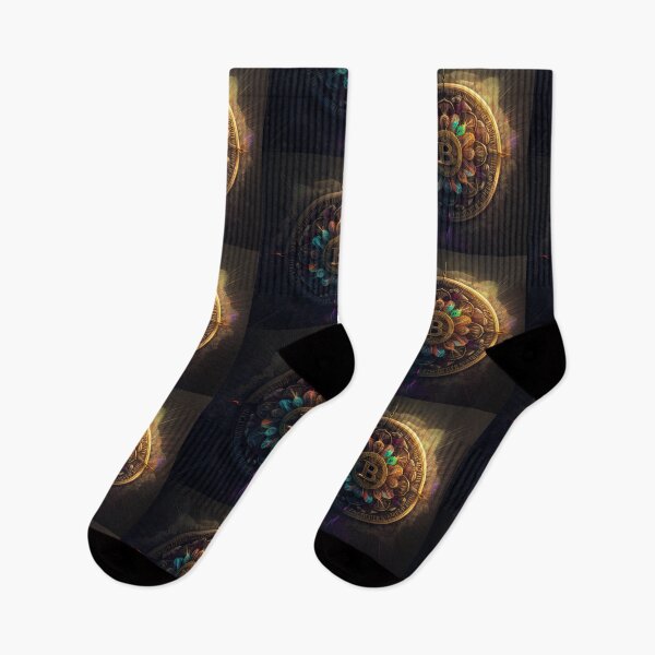 Item preview, Bitcoin - Abstract - Neon - Digital Art Design designed and sold by TheHappyK.