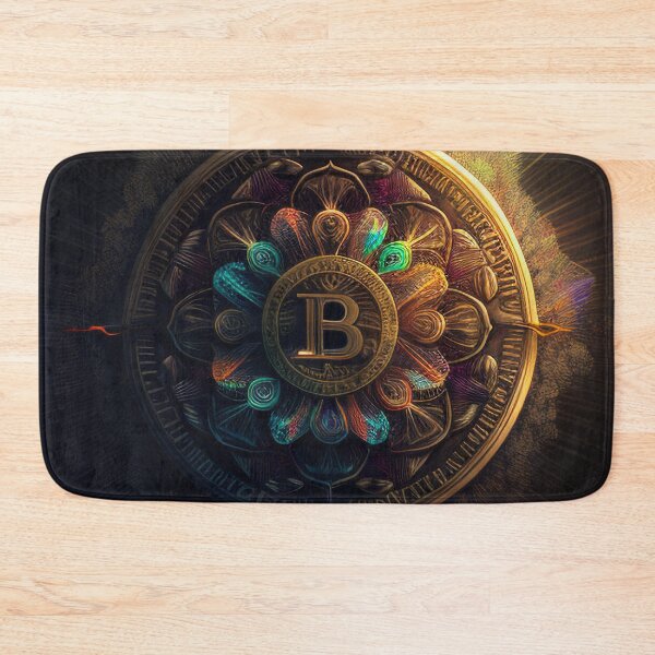 Item preview, Bitcoin - Abstract - Neon - Digital Art Design designed and sold by TheHappyK.