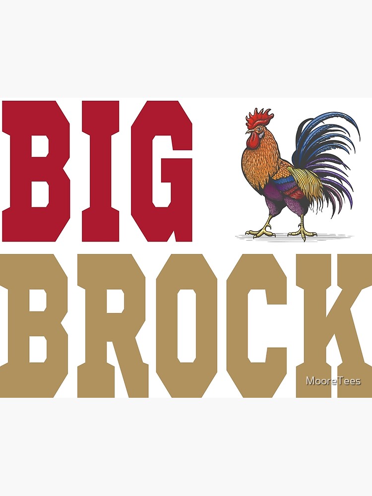 Retro Big Cock Brock Humor T-Shirt