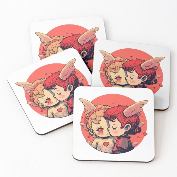 Item preview, Devil Kissing an Angel designed and sold by ultra-cute.