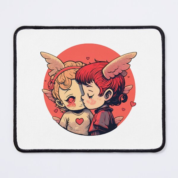 Item preview, Devil Kissing an Angel designed and sold by ultra-cute.