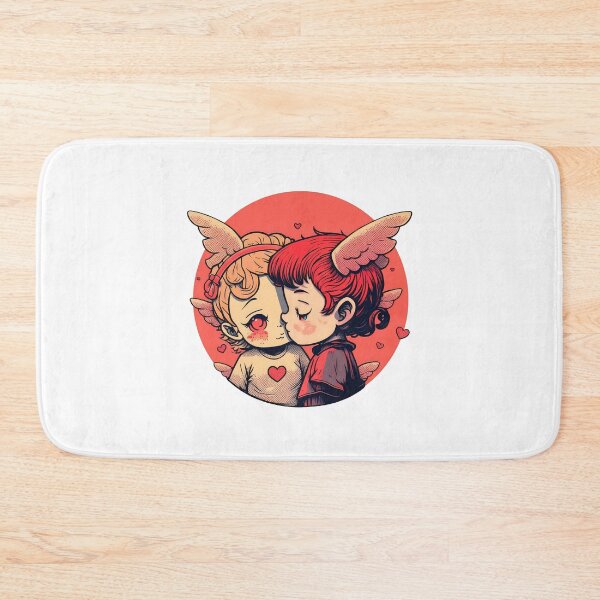Item preview, Devil Kissing an Angel designed and sold by ultra-cute.
