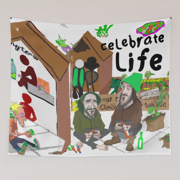 Item preview, Celebrate Life - 3 of 3 designed and sold by WildPenDesign.