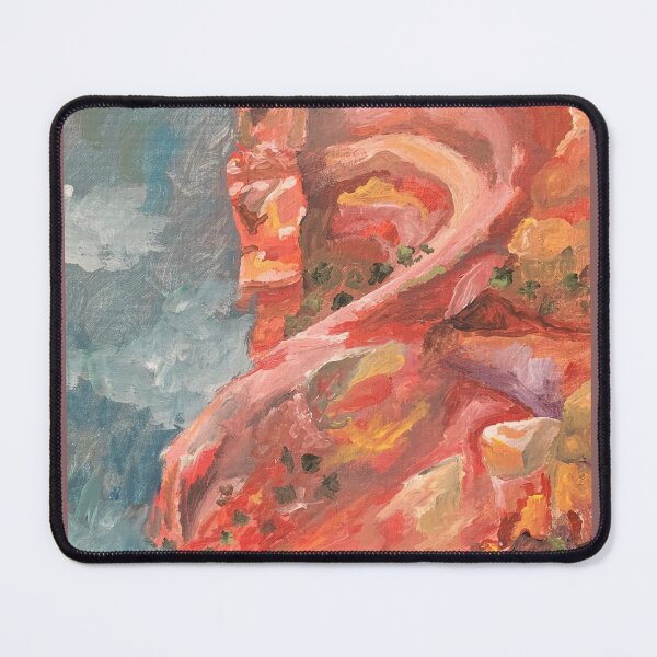 Item preview, Colorful Canyon Abstract Painting designed and sold by Sabrina Jones.