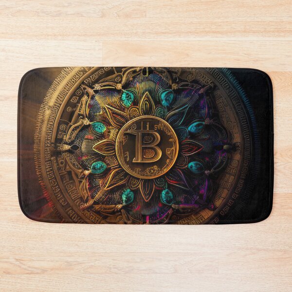 Item preview, Bitcoin - Abstract - Neon - Digital Art Design designed and sold by TheHappyK.