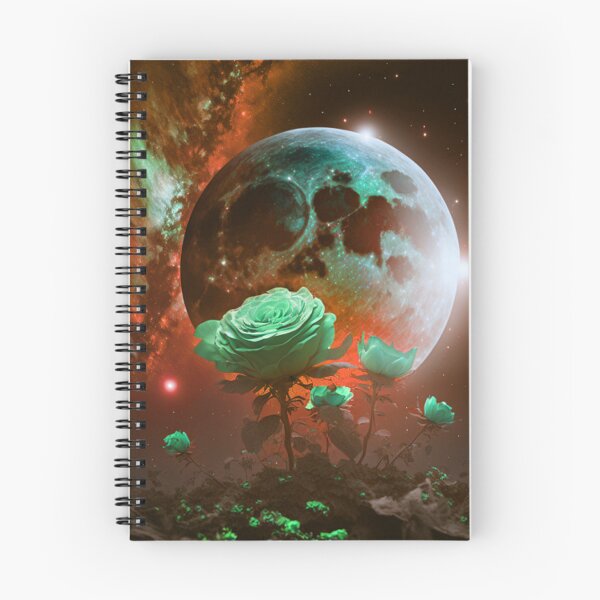 Item preview, Green Roses on an Alien World designed and sold by Healio2.