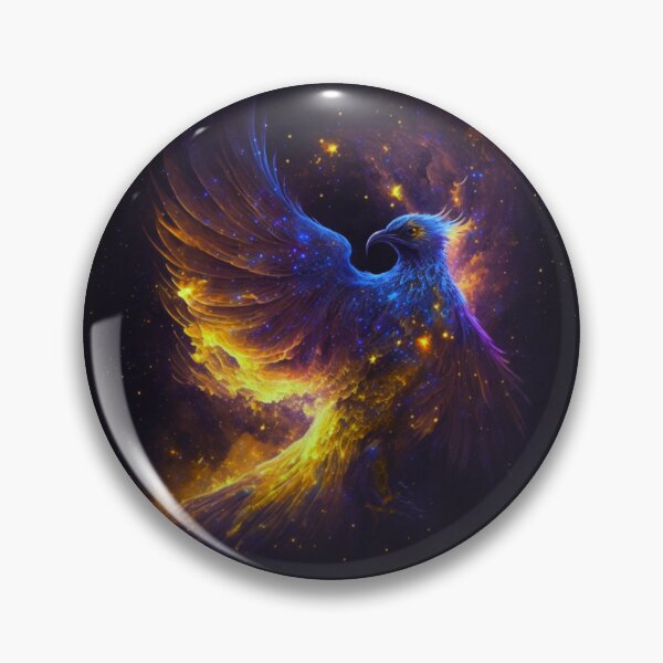 Item preview, Golden Phoenix in Space designed and sold by Healio2.