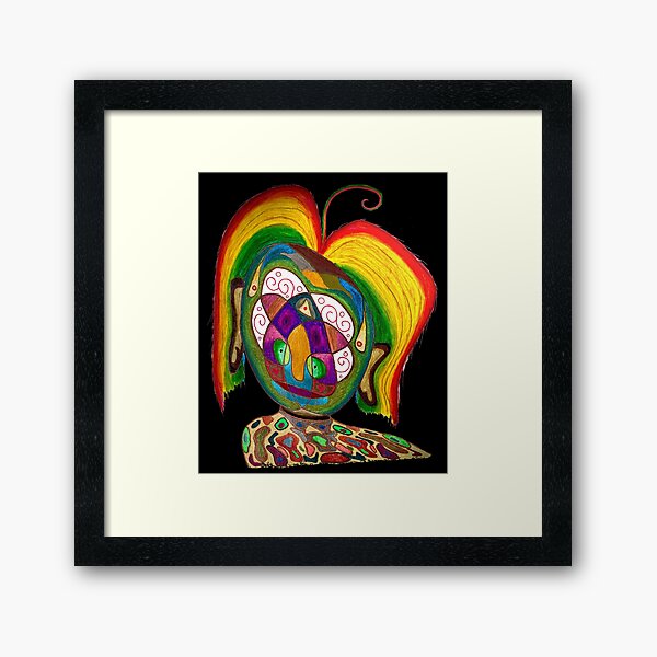 Item preview, Girl with the Rainbow Hair designed and sold by Jim Lorman.