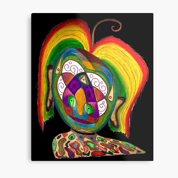 Item preview, Girl with the Rainbow Hair designed and sold by Jim Lorman.